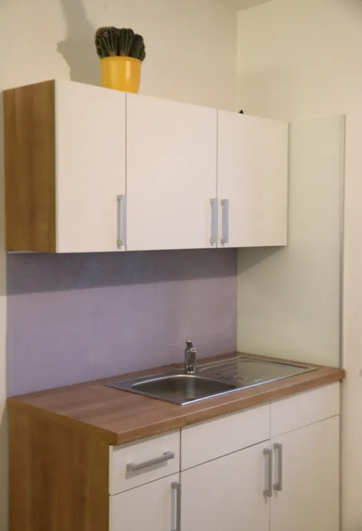 Küchenrückwand aus lackiertem Glas